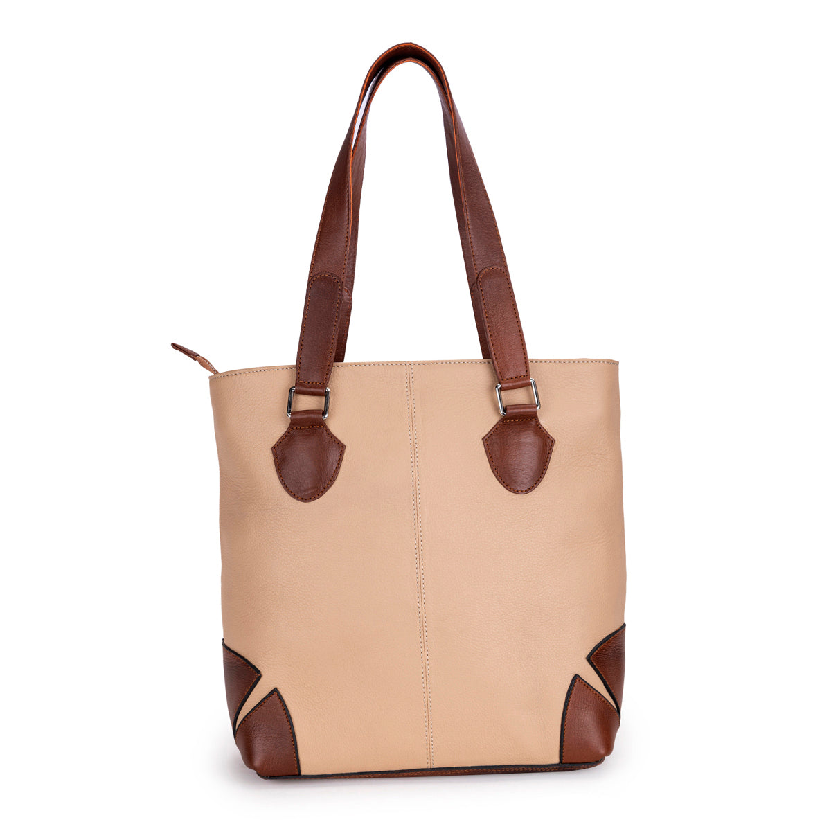 Abelardo Anchor Tailored Beige And Brown Tote Bag ABELARDO DE MODA