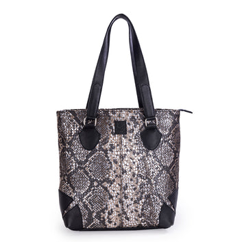 Abelardo Anchor Tailored Black Tote Bag ABELARDO DE MODA