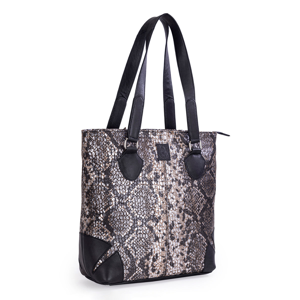 Abelardo Anchor Tailored Black Tote Bag ABELARDO DE MODA