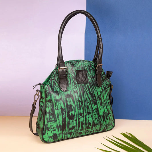 Abelardo Alma Green Shoulder Bag ABELARDO DE MODA
