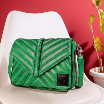 Abelardo Stella Green Sling Bag ABELARDO DE MODA