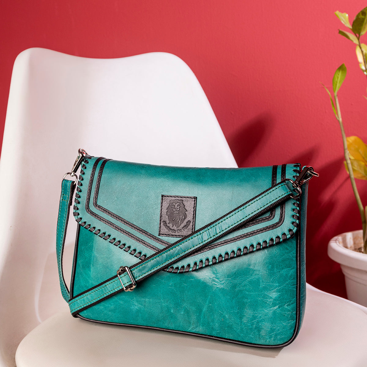 Abelardo Very Peri Teal Sling Style ABELARDO DE MODA