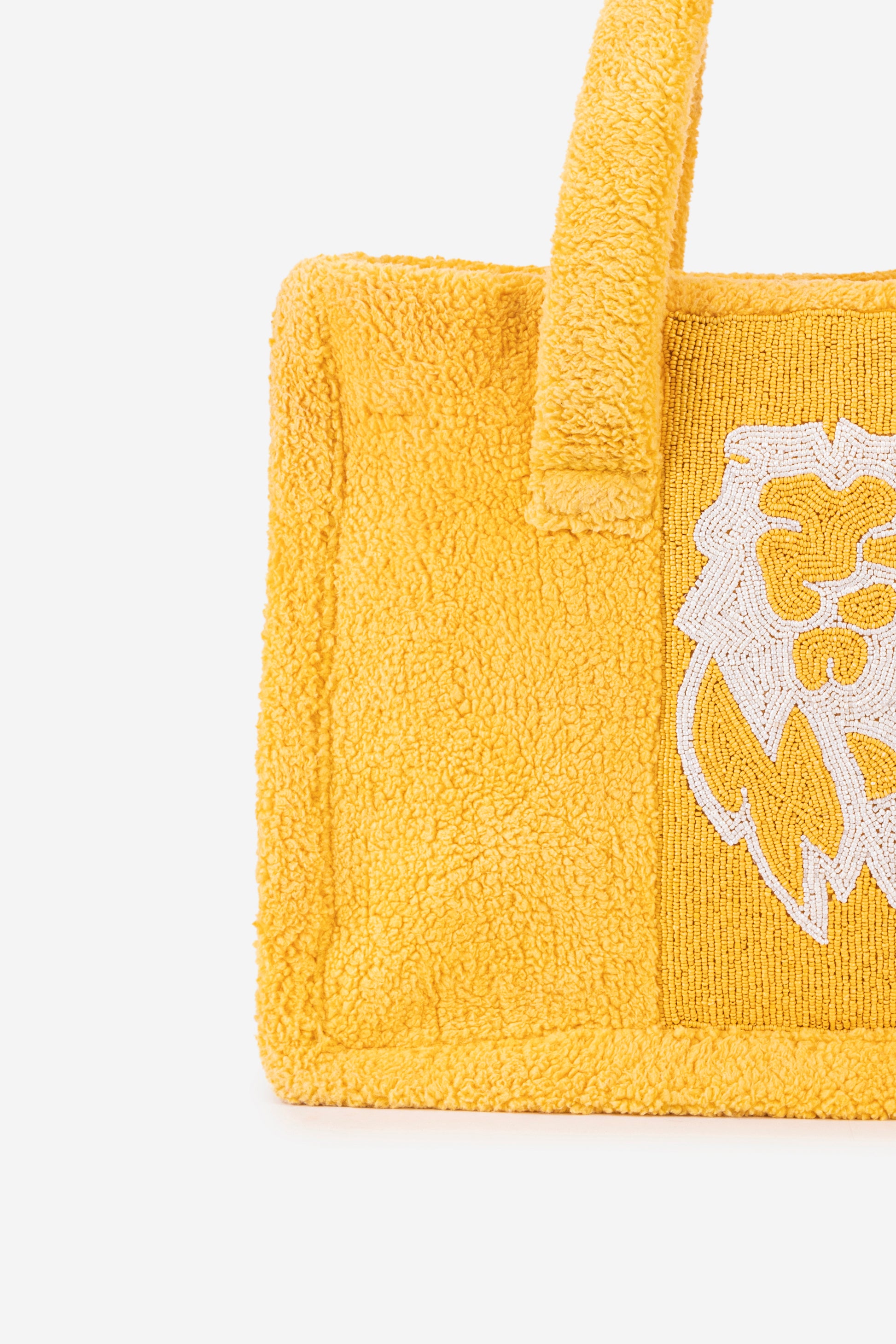 ECO-CONSCIOUS LOUISA YELLOW TOTE BAG ABELARDO DE MODA