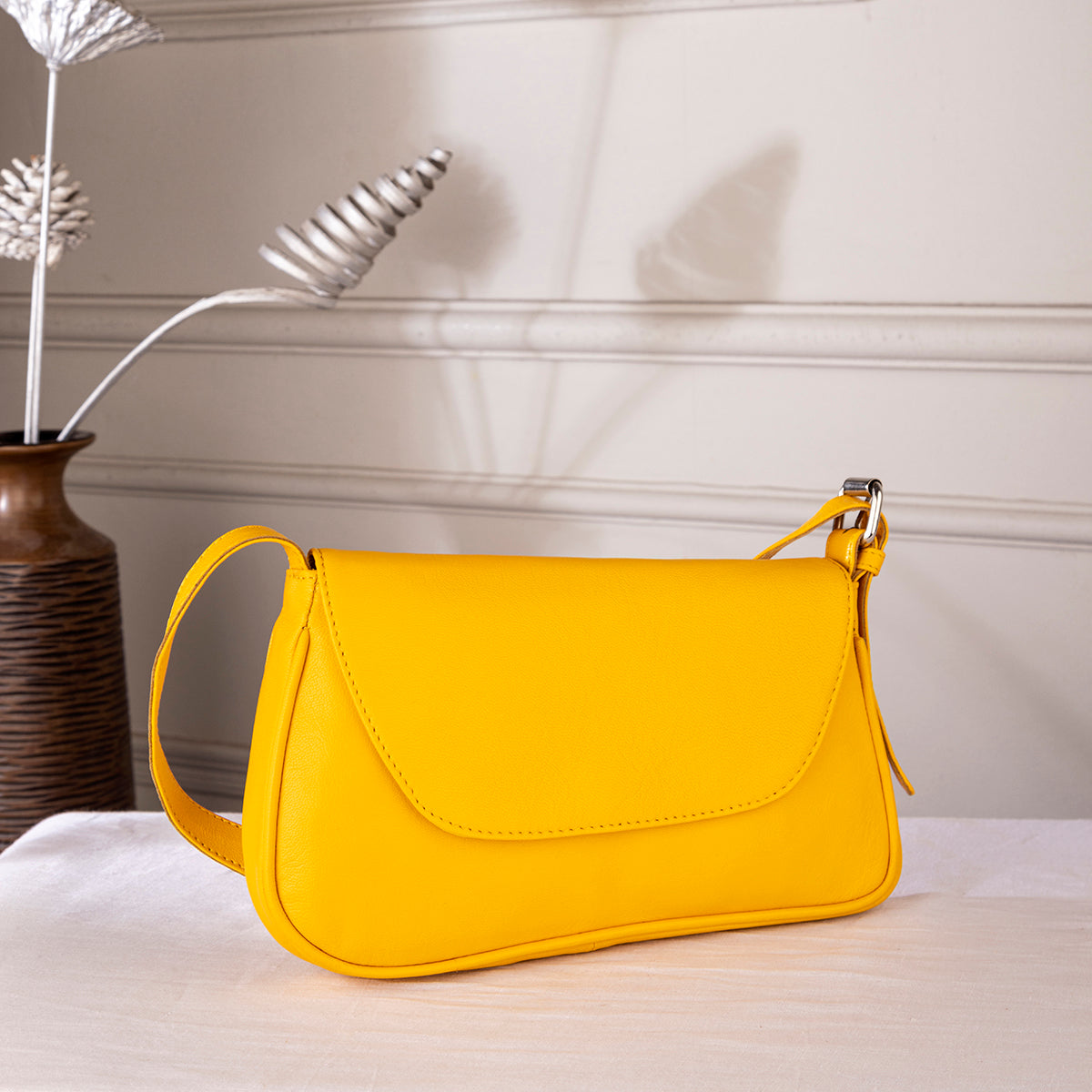 Abelardo Arizona Yellow Shoulder Bag ABELARDO DE MODA