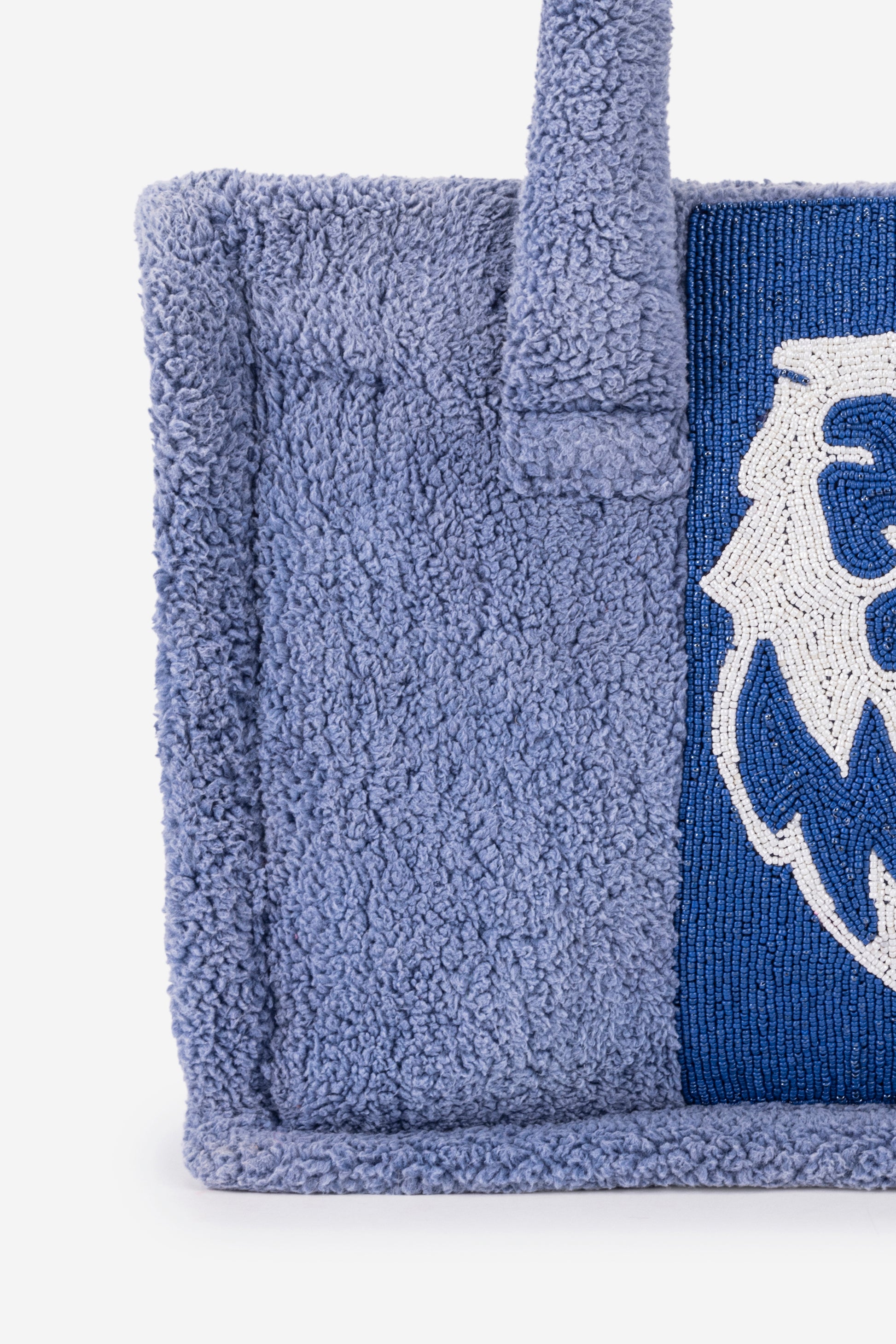 ECO-CONSCIOUS LOUISA BLUE TOTE  BAG ABELARDO DE MODA