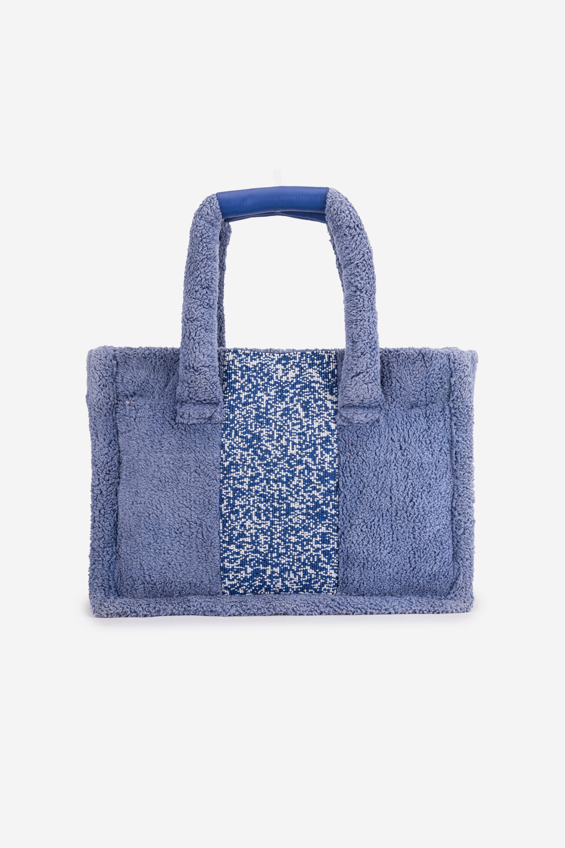 ECO-CONSCIOUS LOUISA BLUE TOTE  BAG ABELARDO DE MODA