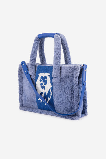 ECO-CONSCIOUS LOUISA BLUE TOTE  BAG ABELARDO DE MODA