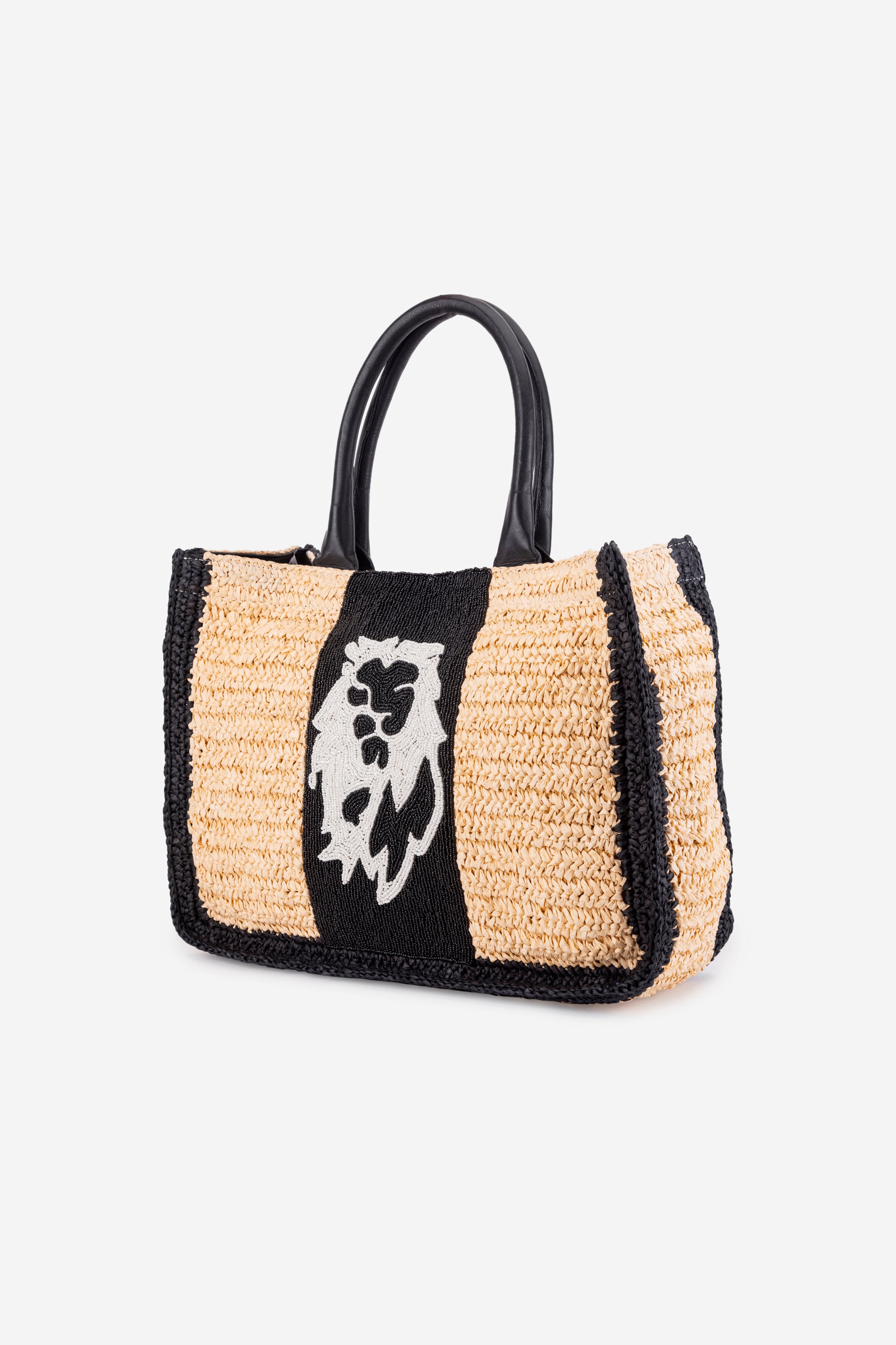 ECO-CONSCIOUS CARA BLACK TOTE BAG ABELARDO DE MODA