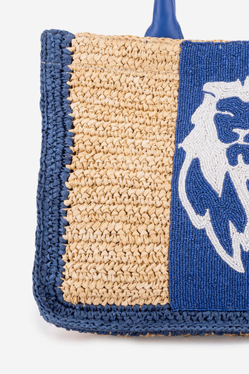 ECO-CONSCIOUS CARA BLUE TOTE BAG ABELARDO DE MODA