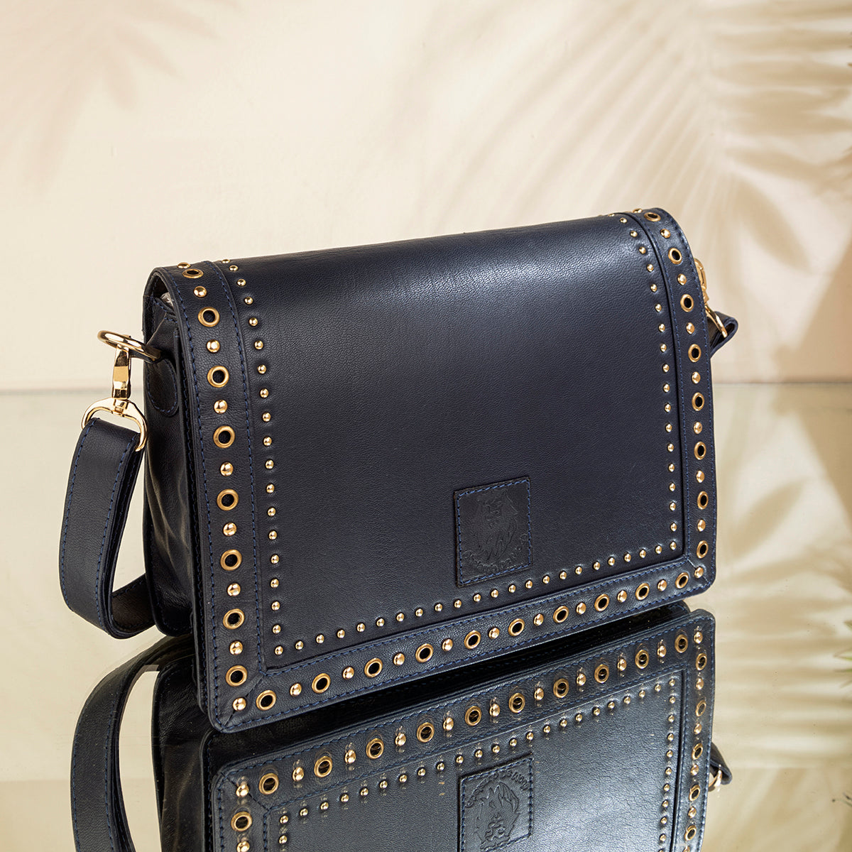 Abelardo Urban Navy Sling Bag With Detachable Strap ABELARDO DE MODA