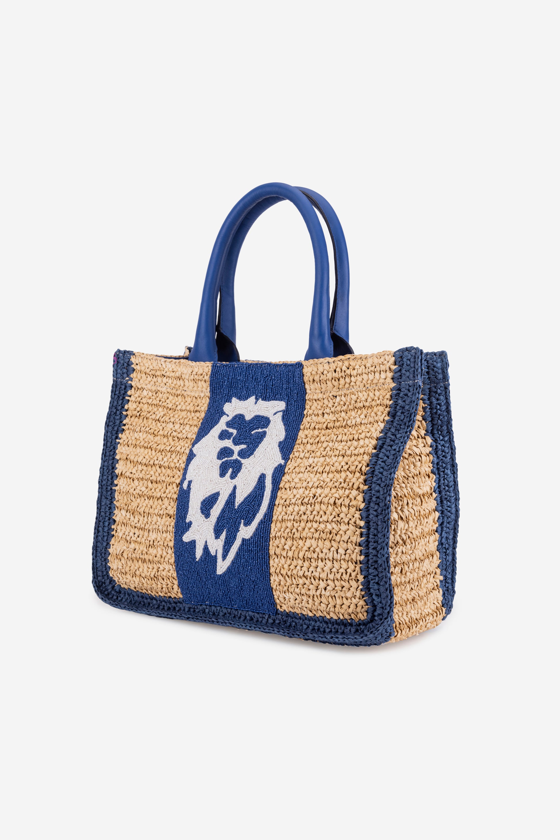 ECO-CONSCIOUS CARA BLUE TOTE BAG ABELARDO DE MODA