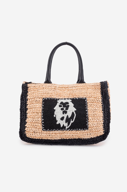 ECO-CONSCIOUS JESS BLACK TOTE BAG ABELARDO DE MODA