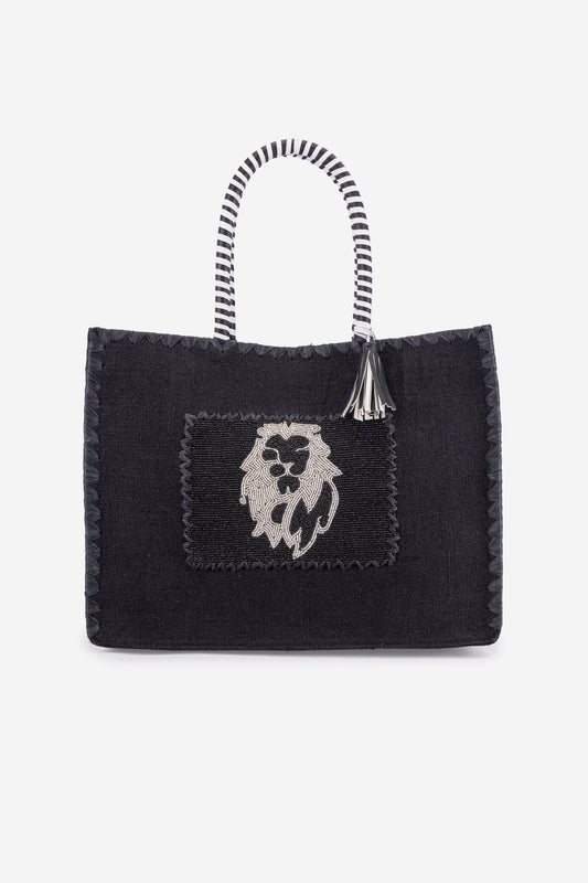 ECO-CONSCIOUS RENÉE BLACK SHOULDER BAG ABELARDO DE MODA