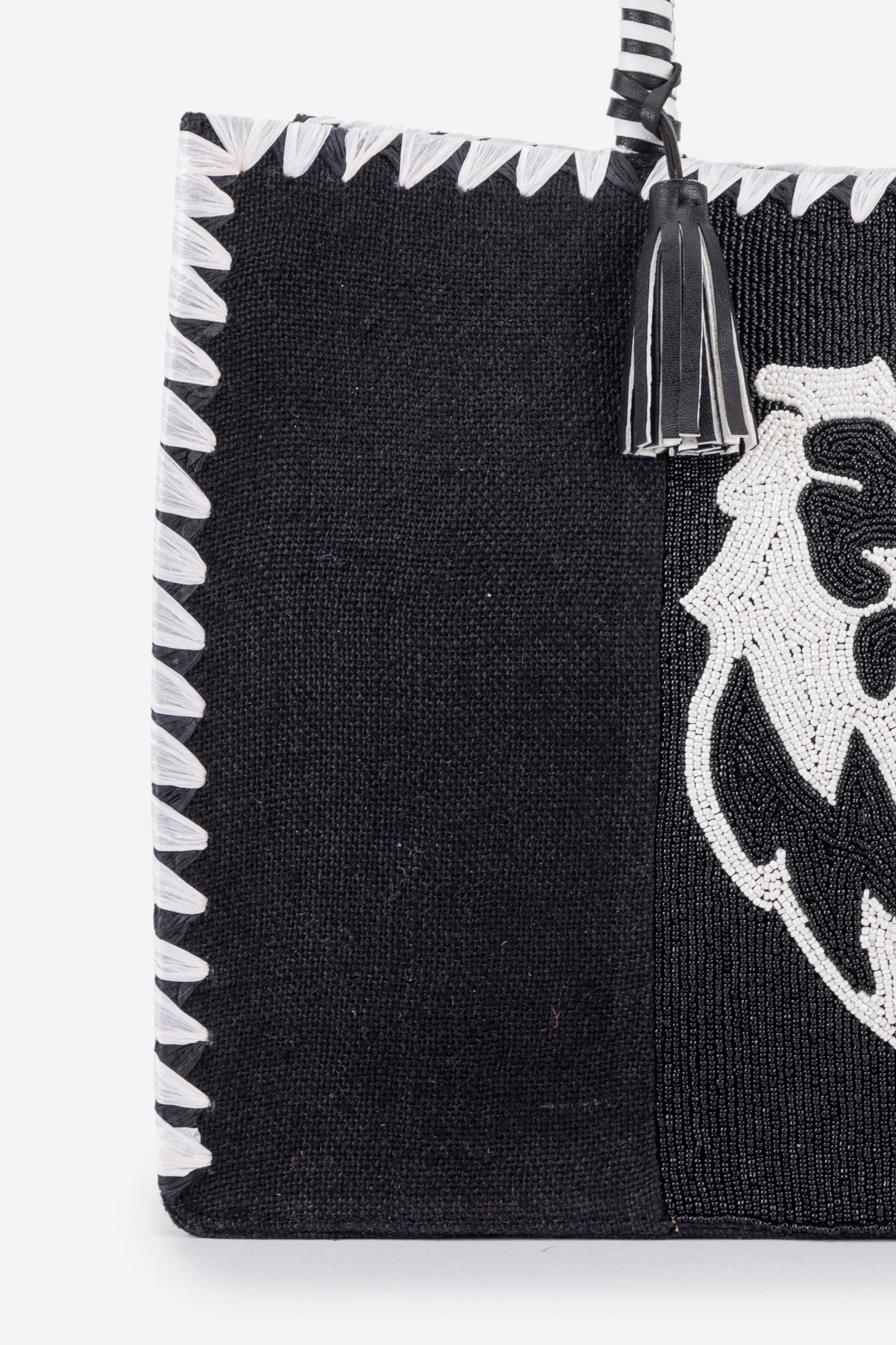 ECO-CONSCIOUS ED-RINA BLACK SHOULDER BAG ABELARDO DE MODA