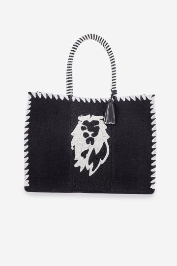 ECO-CONSCIOUS ED-RINA BLACK SHOULDER BAG ABELARDO DE MODA