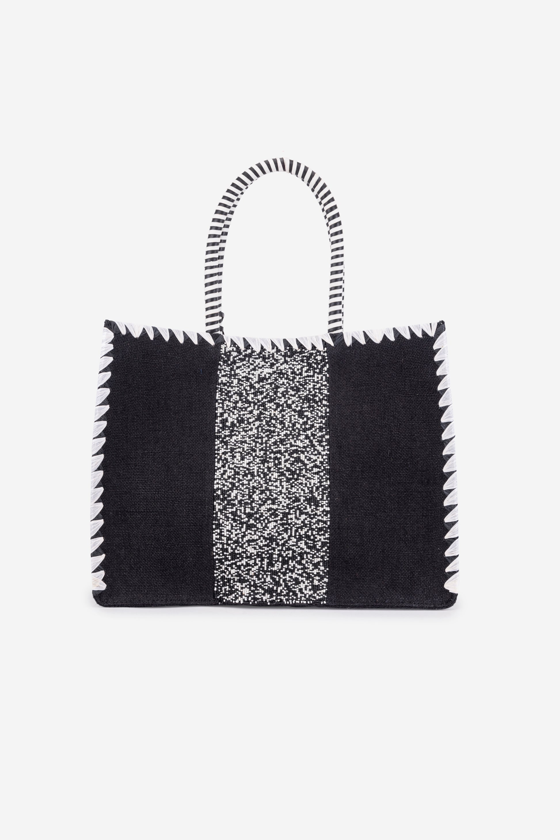 ECO-CONSCIOUS ED-RINA BLACK SHOULDER BAG ABELARDO DE MODA