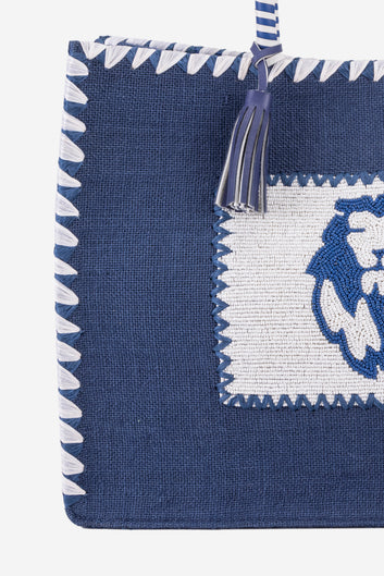 ECO-CONSCIOUS RENÉE BLUE SHOULDER BAG ABELARDO DE MODA