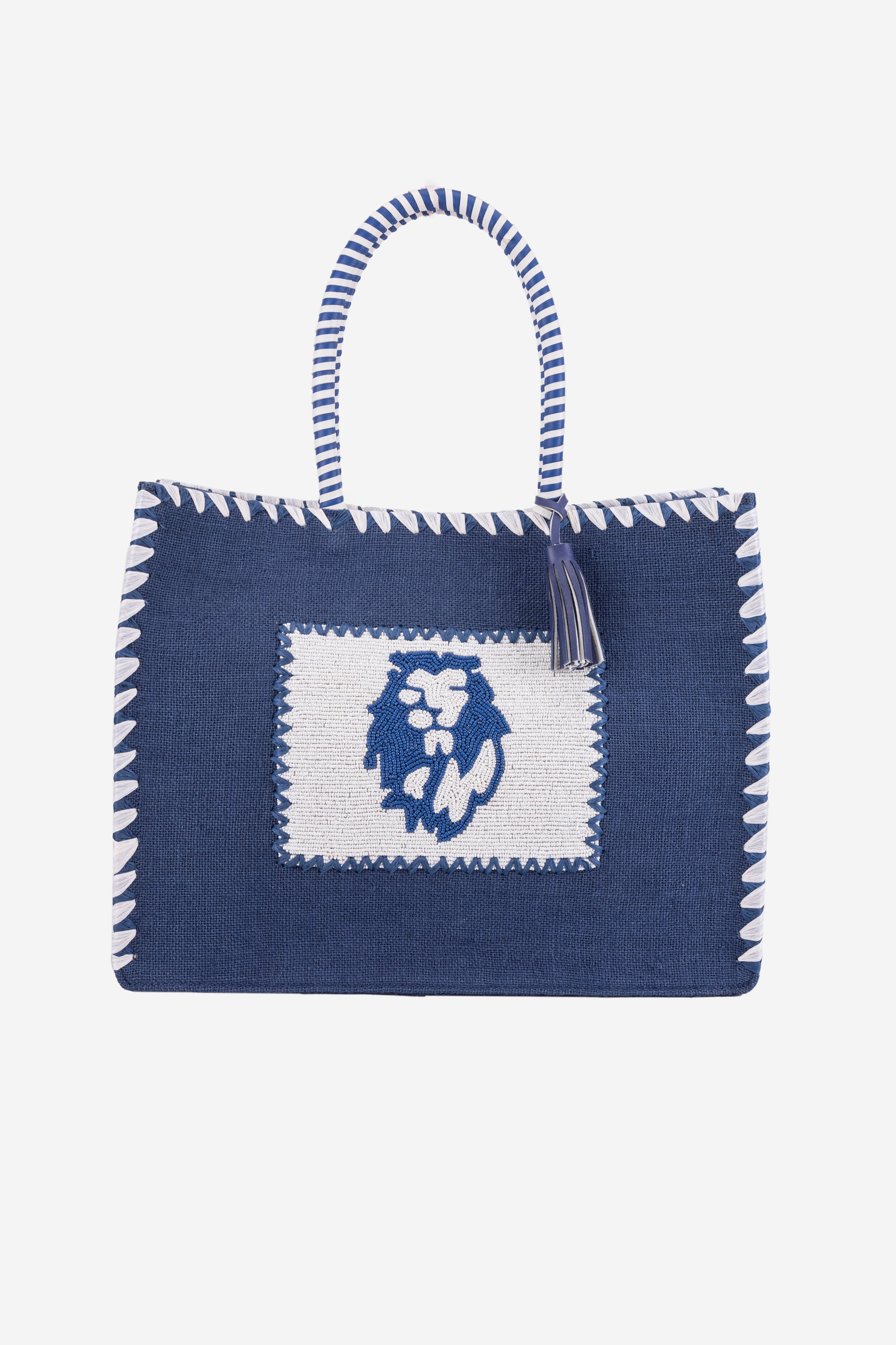 ECO-CONSCIOUS RENÉE BLUE SHOULDER BAG ABELARDO DE MODA