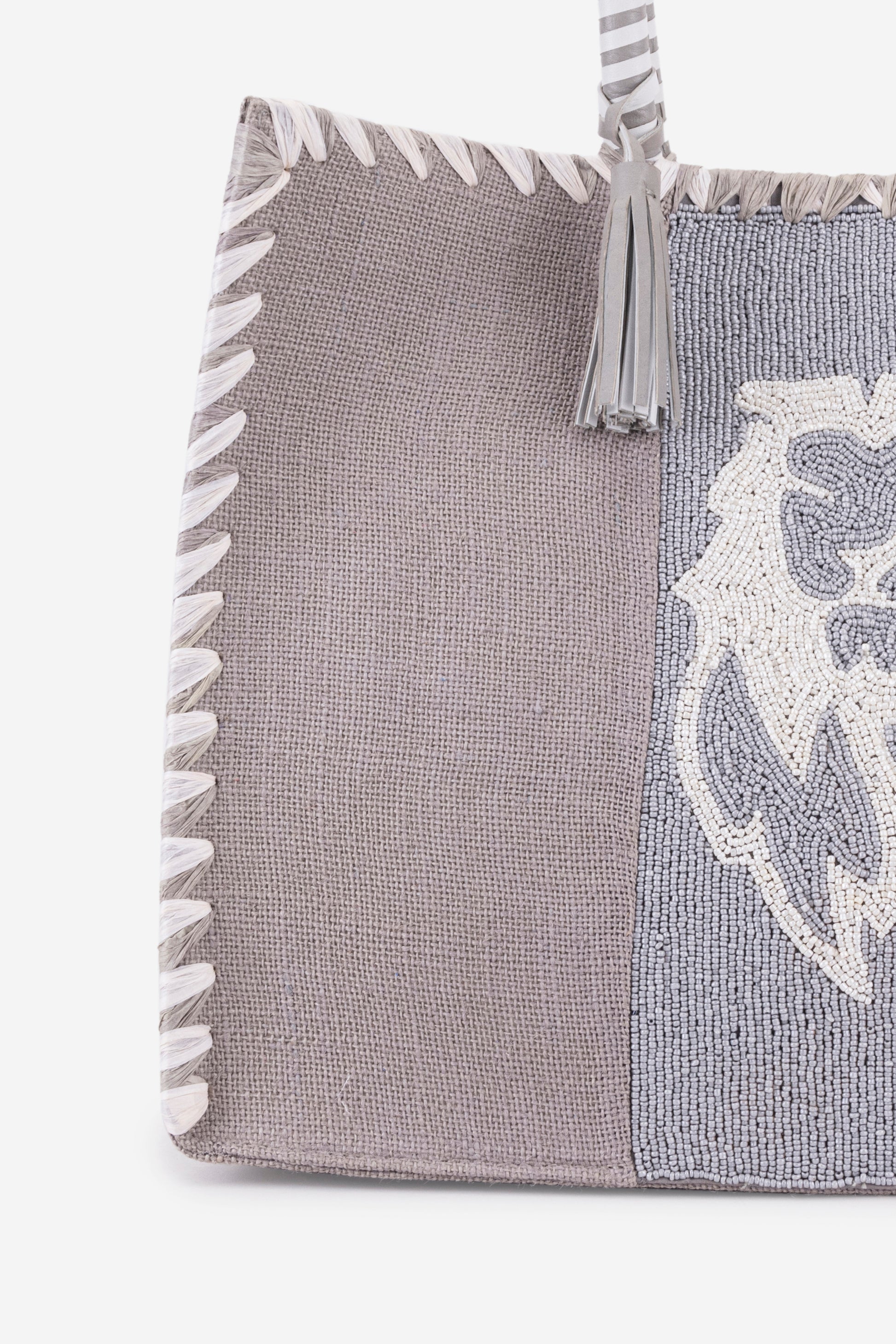 ECO-CONSCIOUS ED-RINA GRAY SHOULDER BAG ABELARDO DE MODA