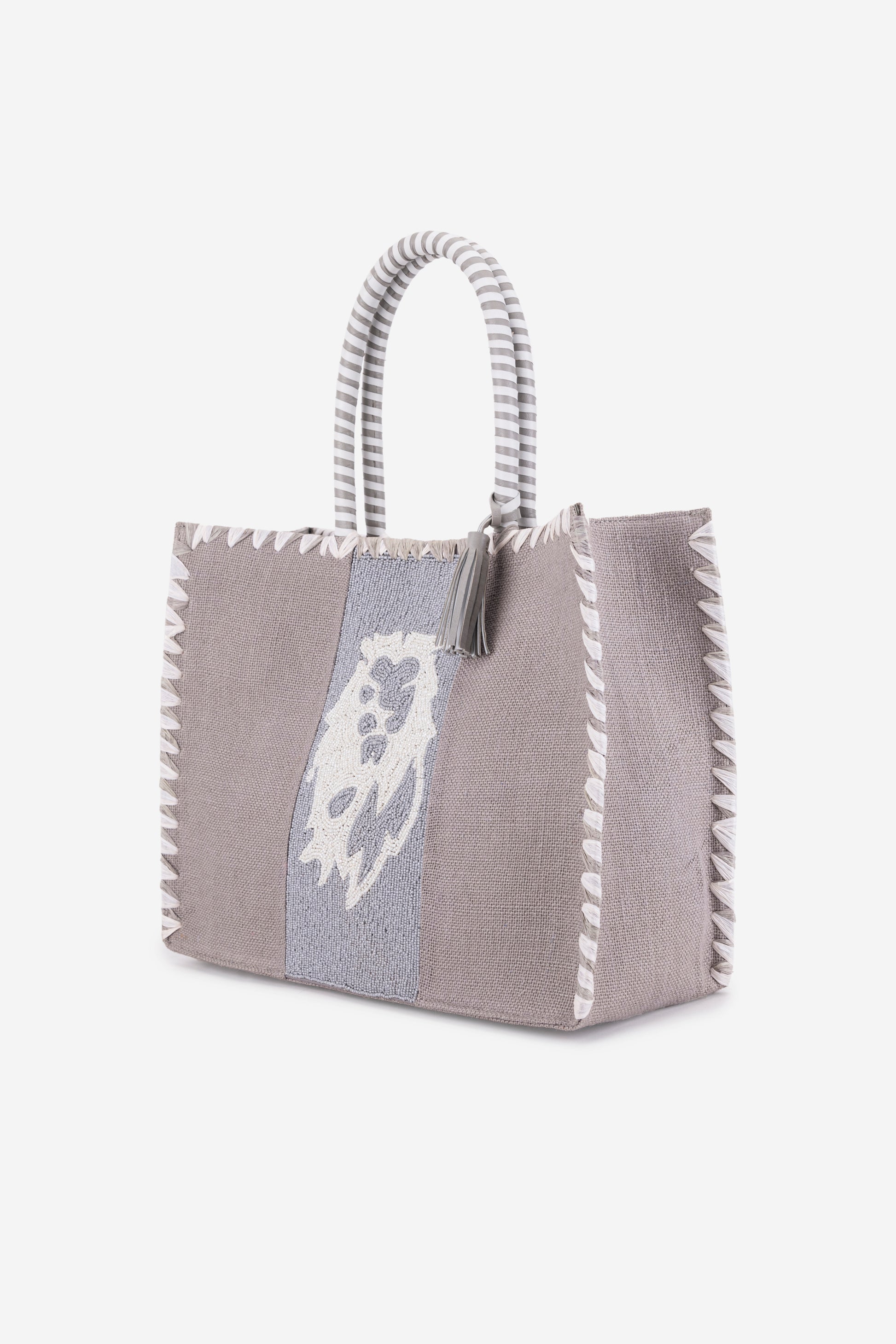 ECO-CONSCIOUS ED-RINA GRAY SHOULDER BAG ABELARDO DE MODA