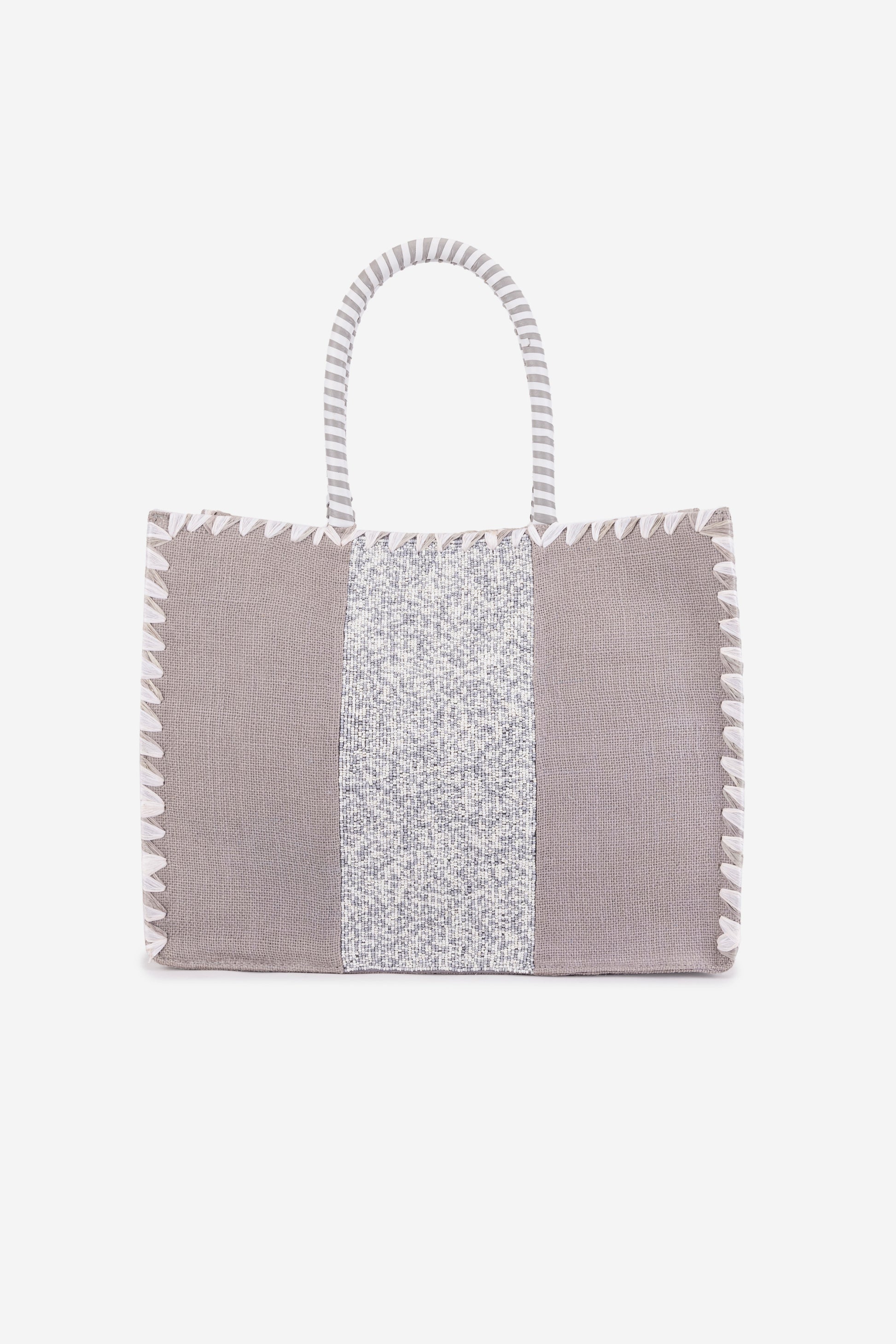 ECO-CONSCIOUS ED-RINA GRAY SHOULDER BAG ABELARDO DE MODA