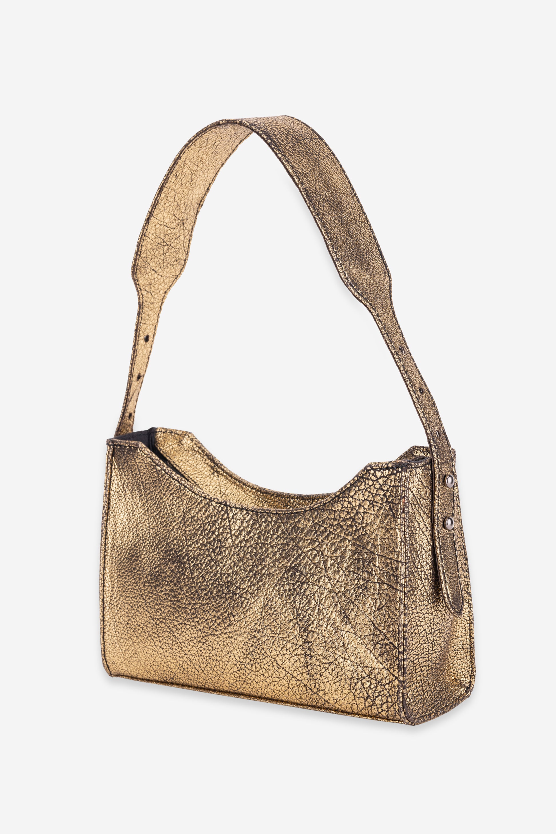 Abelardo Blair Golden Black Shoulder Bag Abelardo de moda