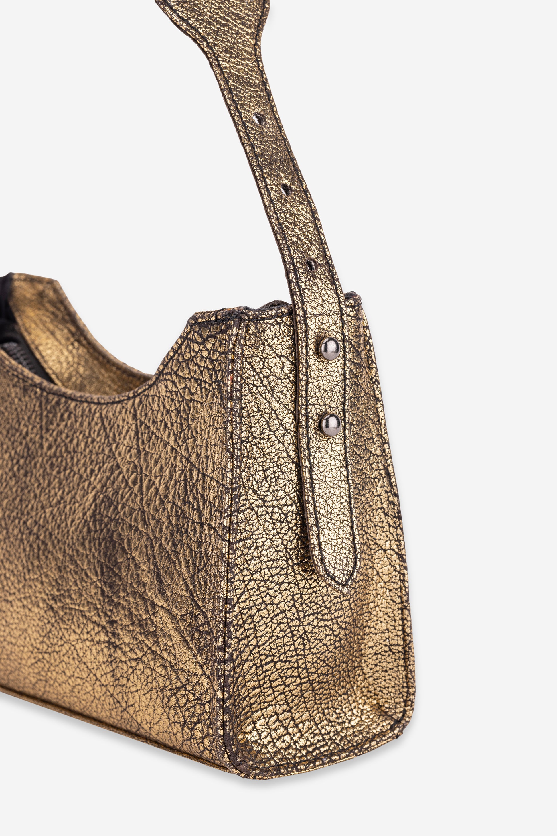 Abelardo Blair Golden Black Shoulder Bag Abelardo de moda