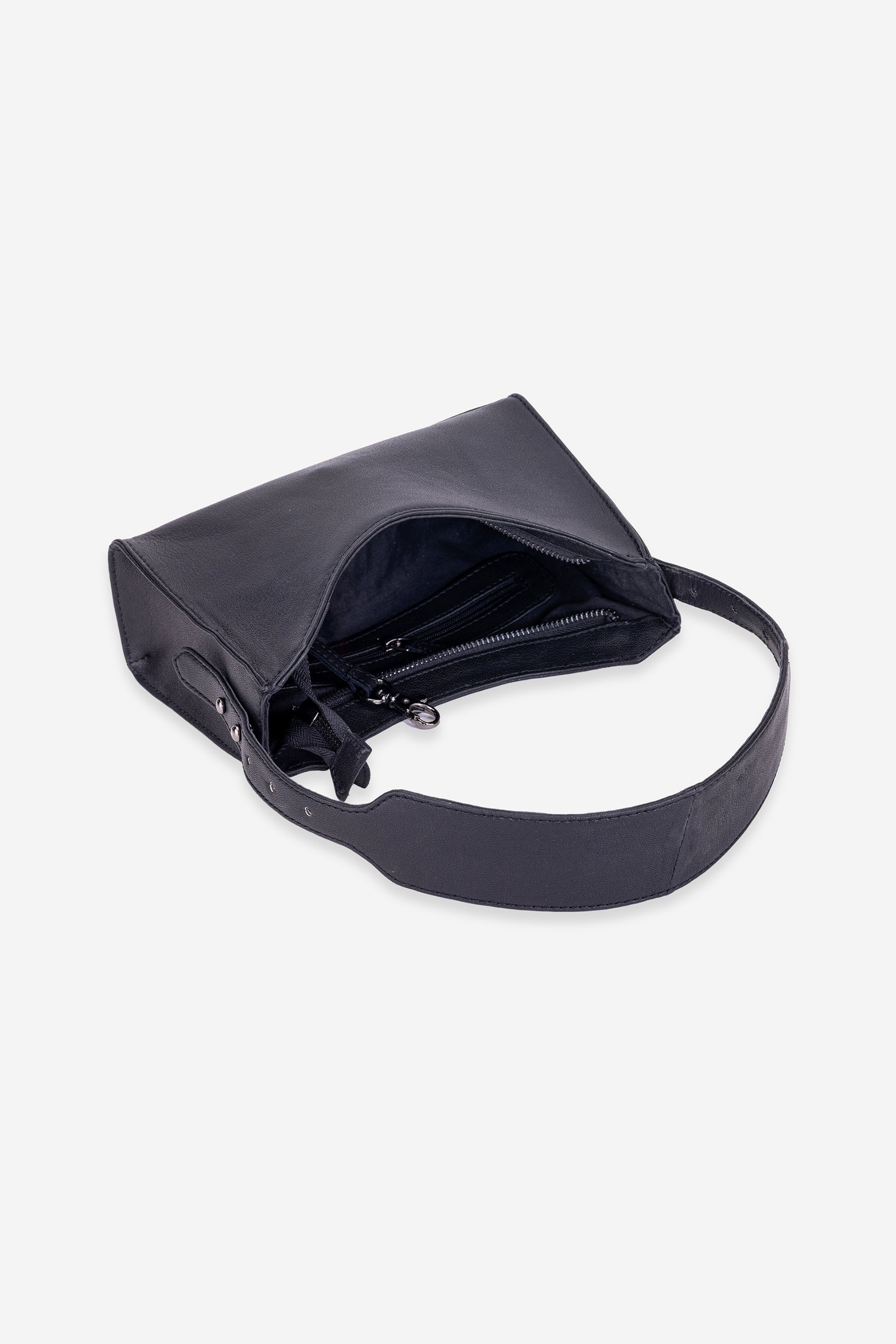 Abelardo Blair Black Shoulder Bag Abelardo de moda