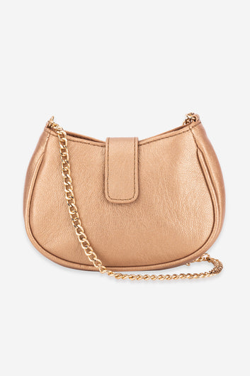 Abelardo Gibbous Gold Mini Shoulder Bag Abelardo de moda
