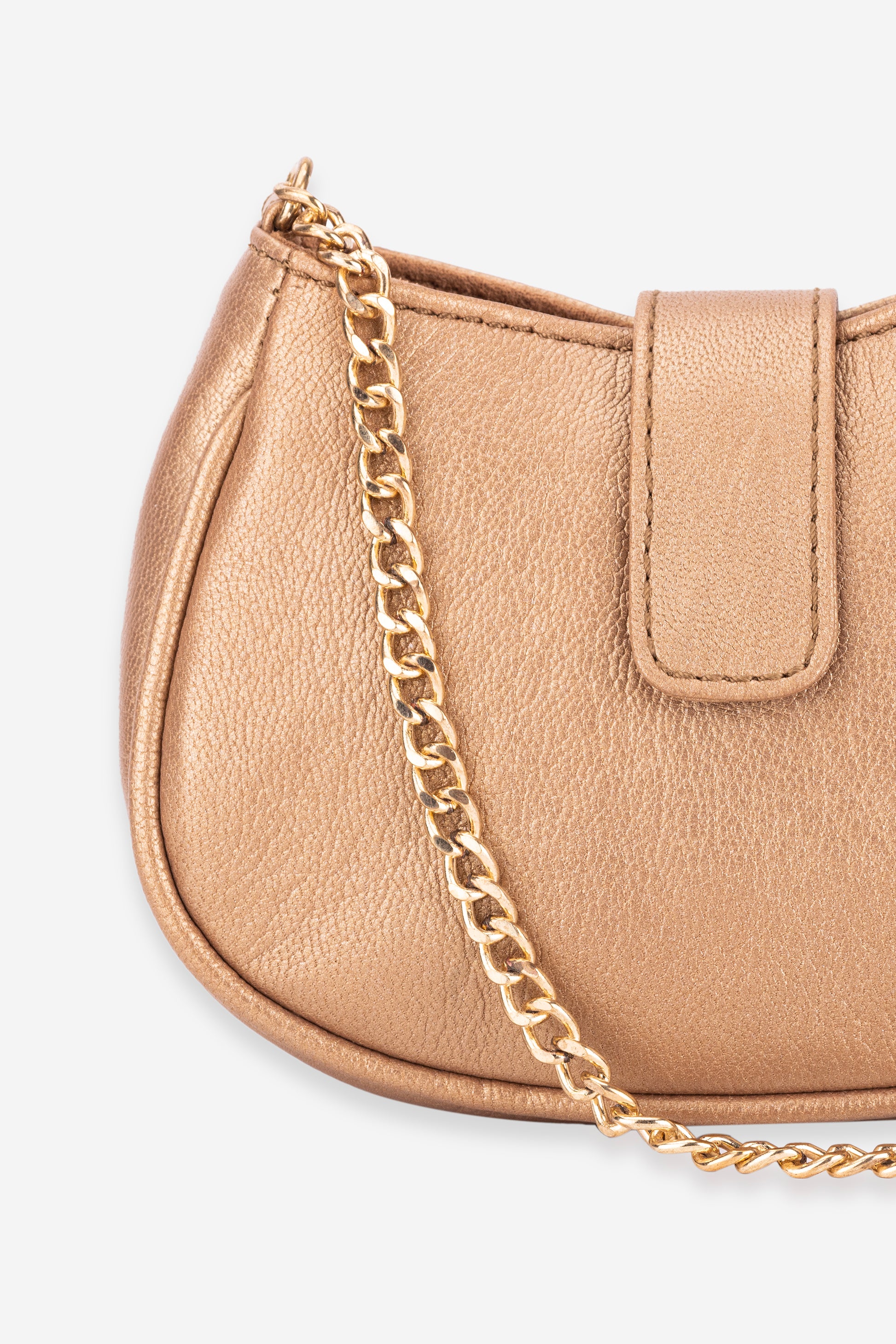 Abelardo Gibbous Gold Mini Shoulder Bag Abelardo de moda