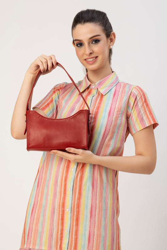 Abelardo Blair Red Shoulder Bag Abelardo de moda
