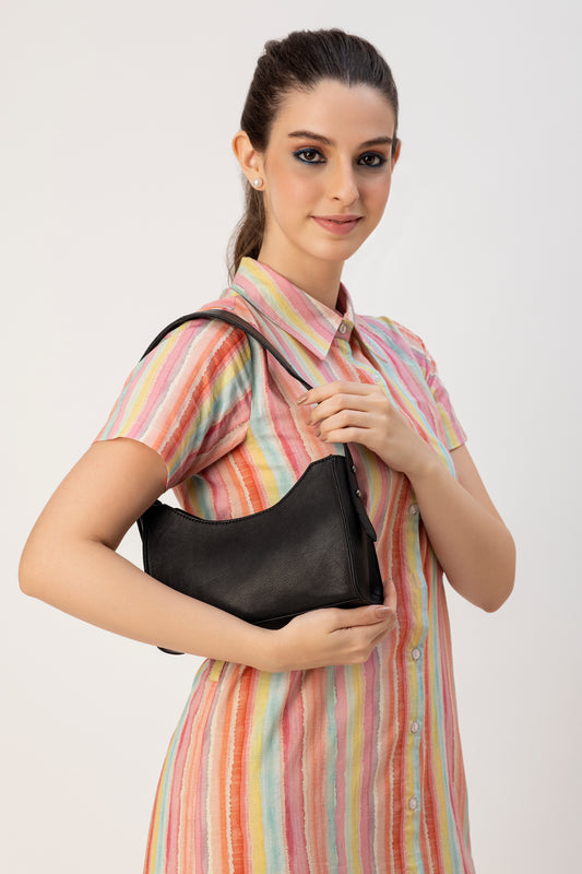 Abelardo Blair Black Shoulder Bag Abelardo de moda