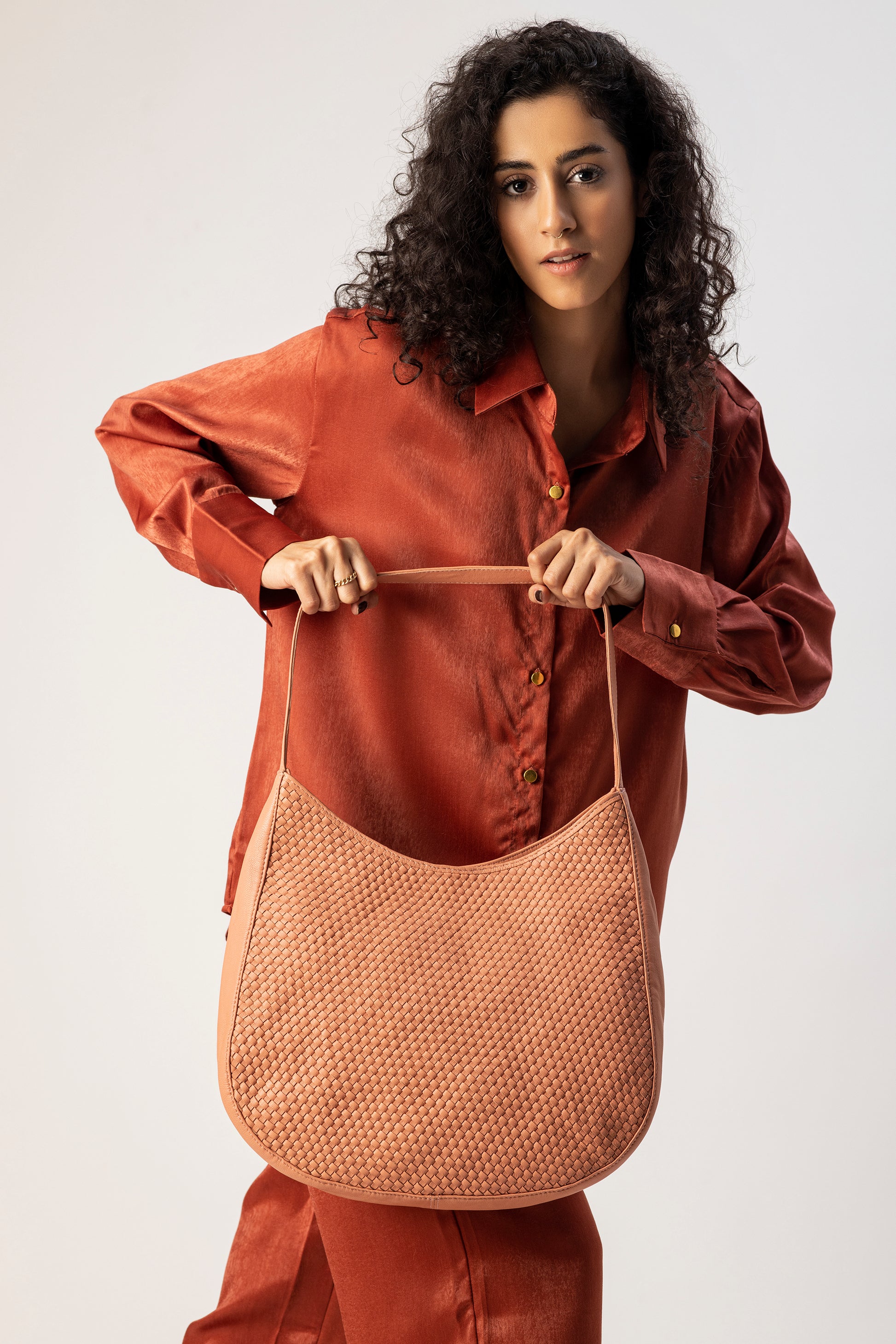 Abelardo Biyanka Peach Tote Bag Abelardo de moda