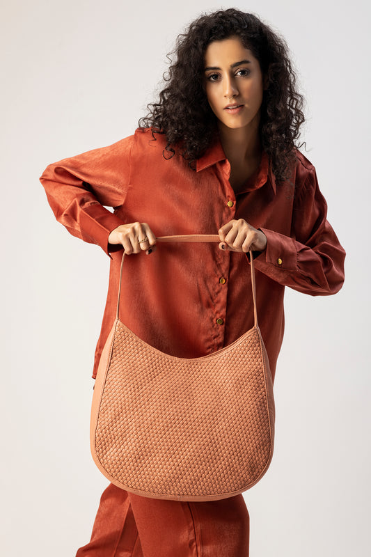 Abelardo Biyanka Peach Tote Bag Abelardo de moda