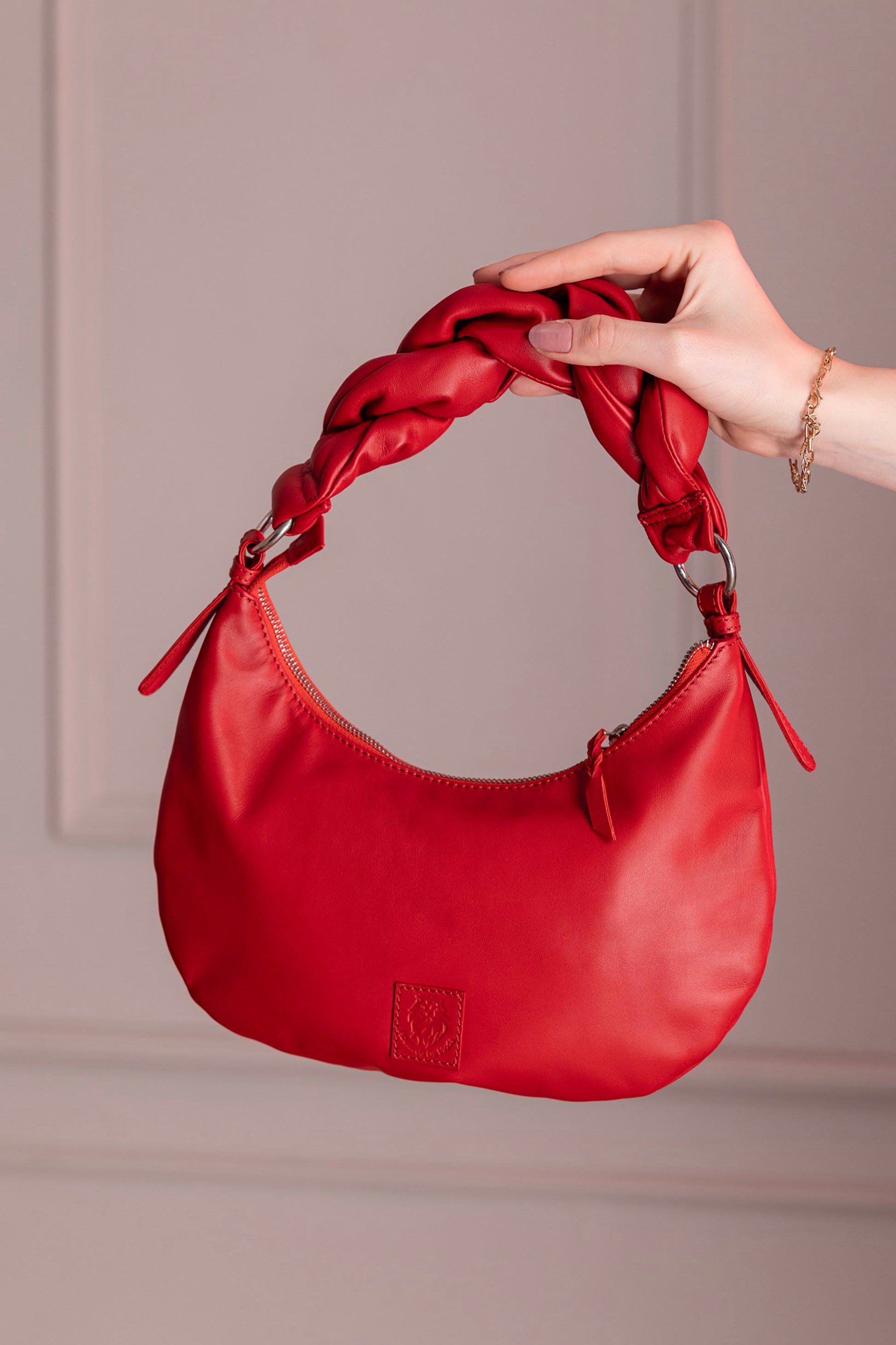 Abelardo Iris Red Shoulder Bag ABELARDO DE MODA