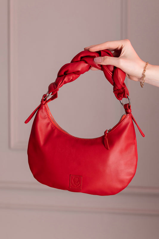Abelardo Iris Red Shoulder Bag ABELARDO DE MODA
