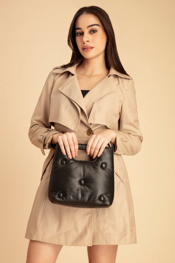 Abelardo Luca Black Handbag Abelardo de moda
