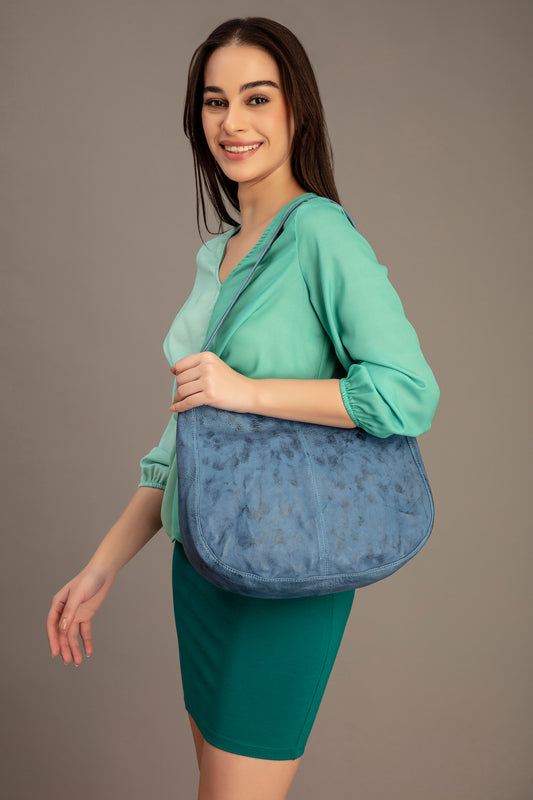 Abelardo Britney Blue Tote Bag Abelardo de moda