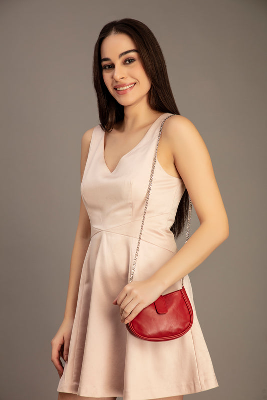 Abelardo Gibbous Red Mini Sling Bag Abelardo de moda