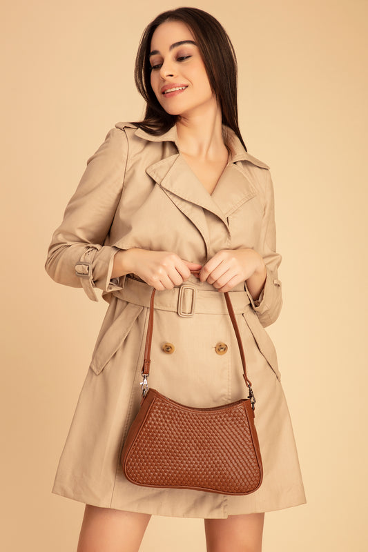 Abelardo Bellini Brown Shoulder Bag ABELARDO DE MODA