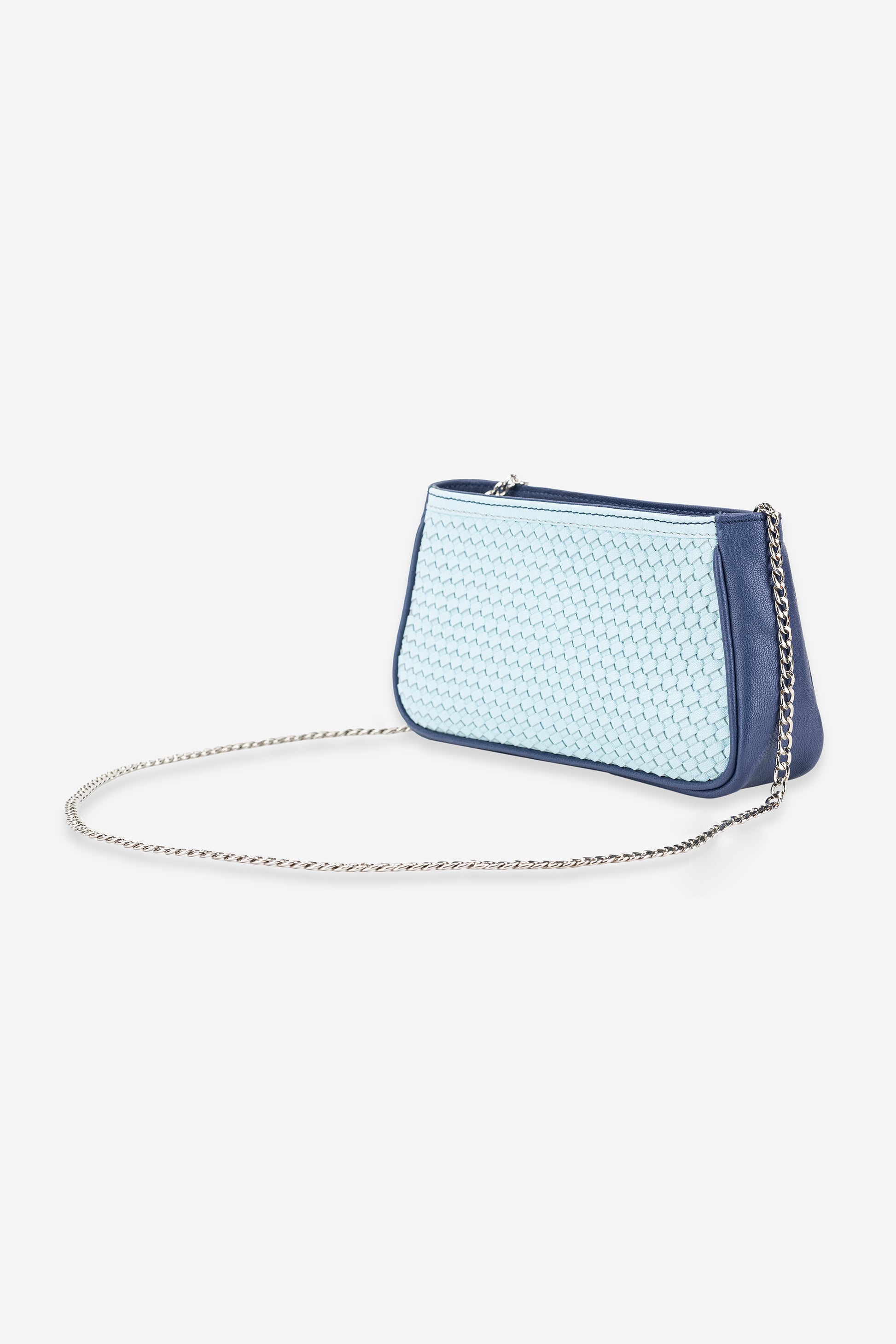 Abelardo Cinzia Navy & Sky Blue Shoulder Bag ABELARDO DE MODA