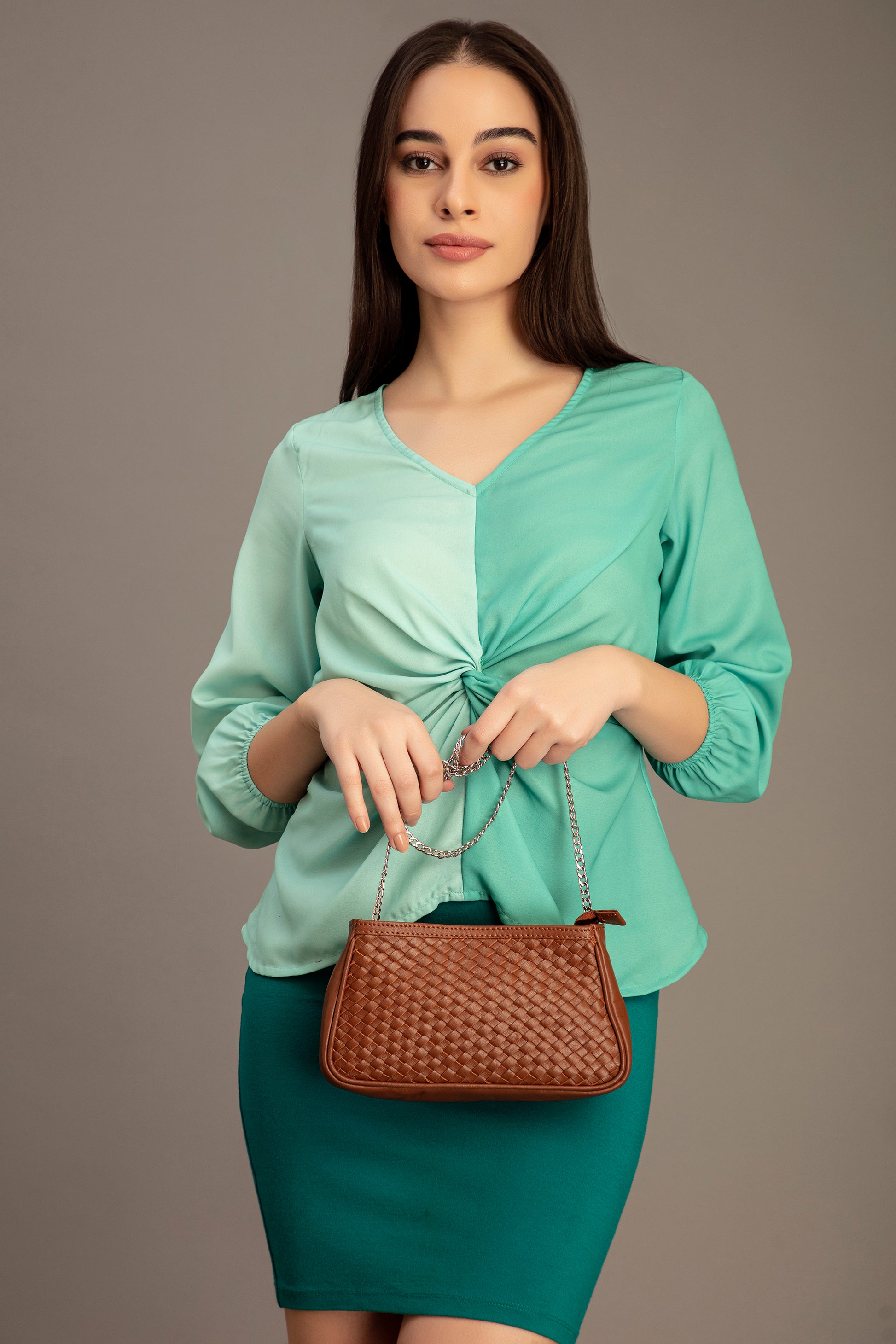 Abelardo Cinzia Brown Sling Bag ABELARDO DE MODA