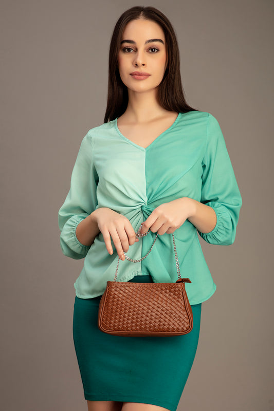Abelardo Cinzia Brown Sling Bag ABELARDO DE MODA