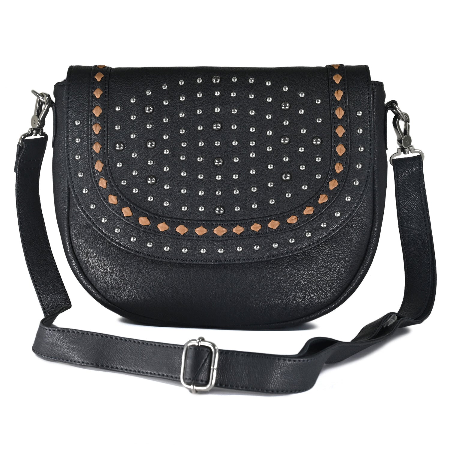 Abelardo Jewelled Black Sling Bag ABELARDO DE MODA