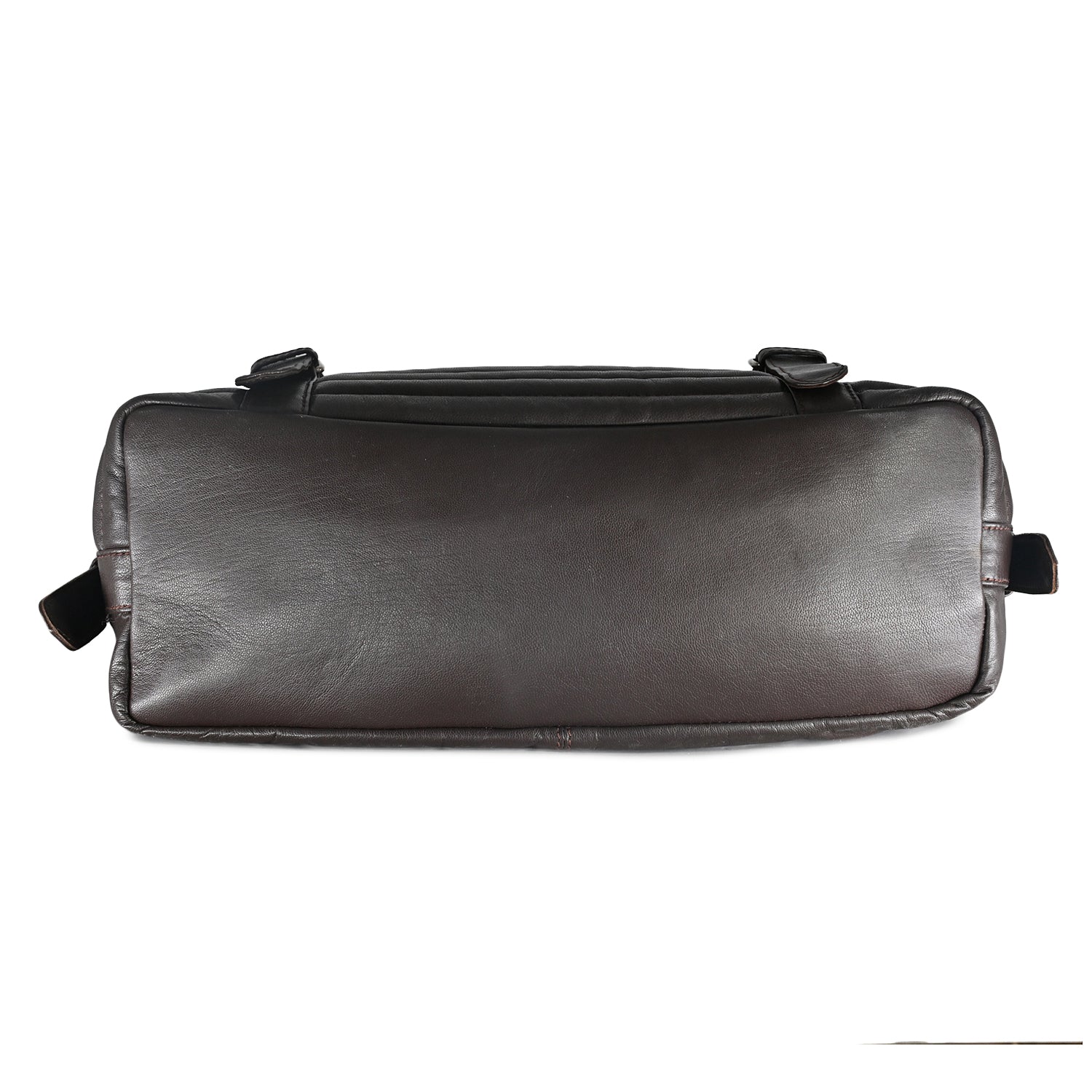 Brandy Brown Leather Handbag ABELARDO DE MODA