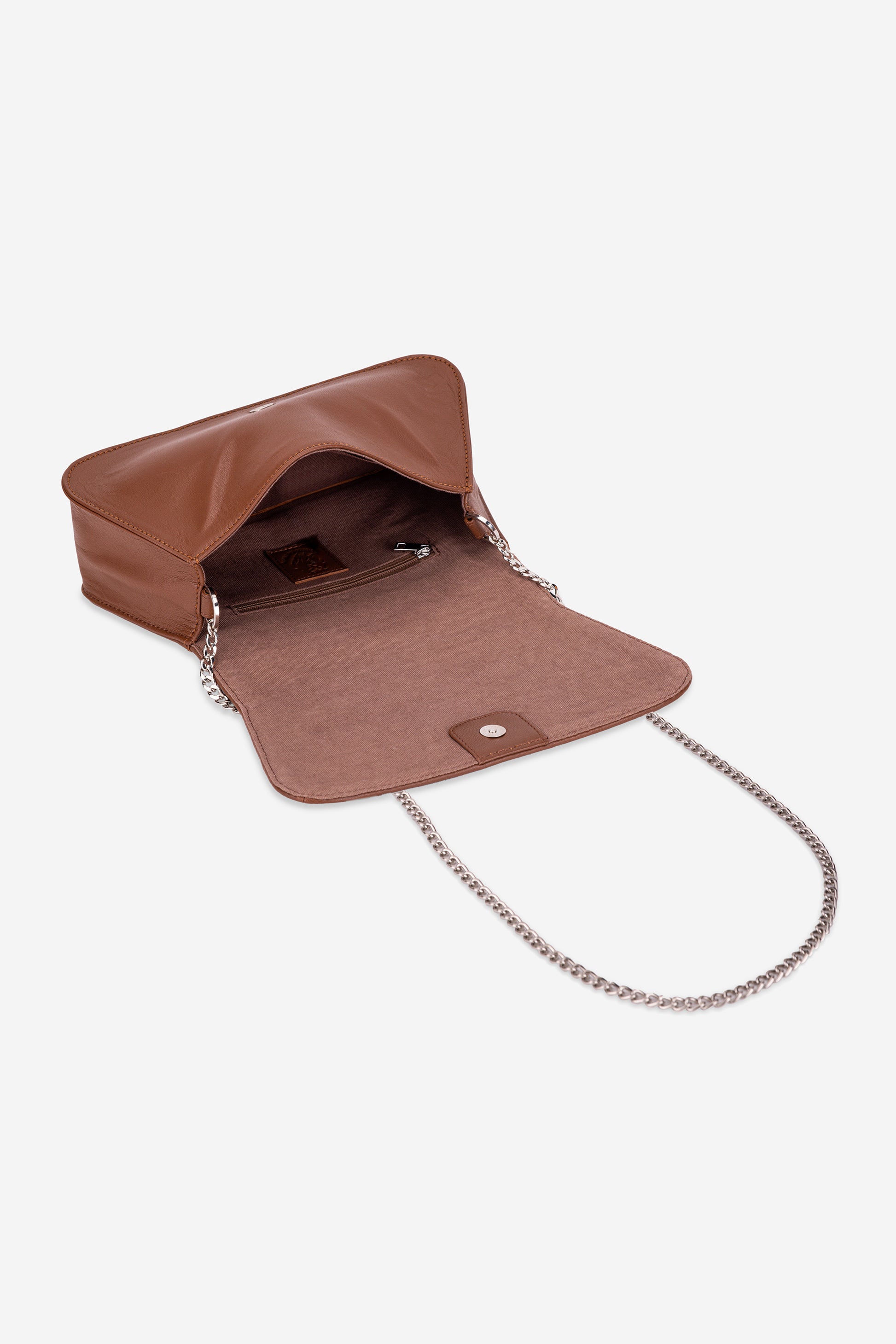 Abelardo Elina Brown Sling Bag Abelardo de moda