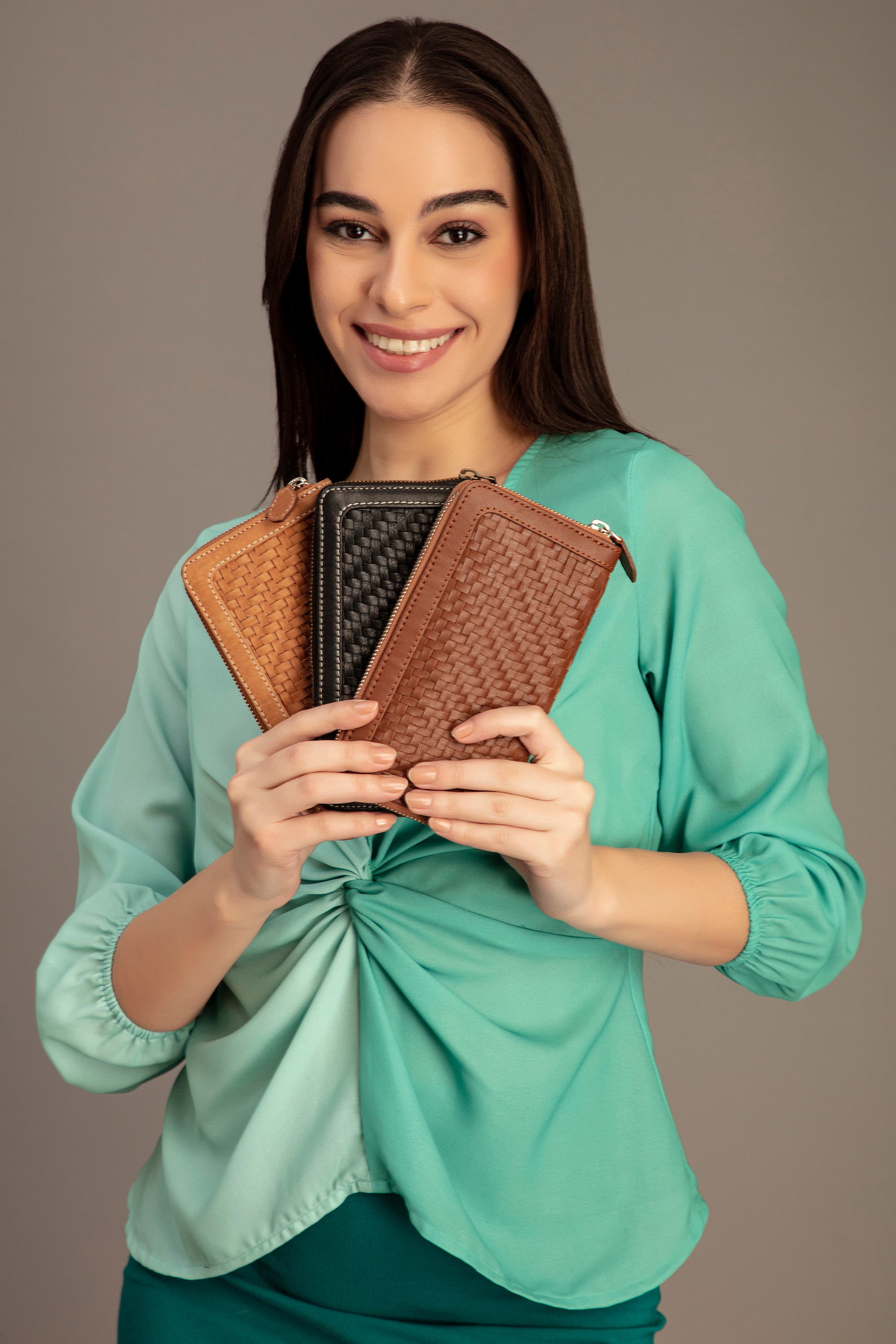 Abelardo Jupiter Brown Wallet ABELARDO DE MODA