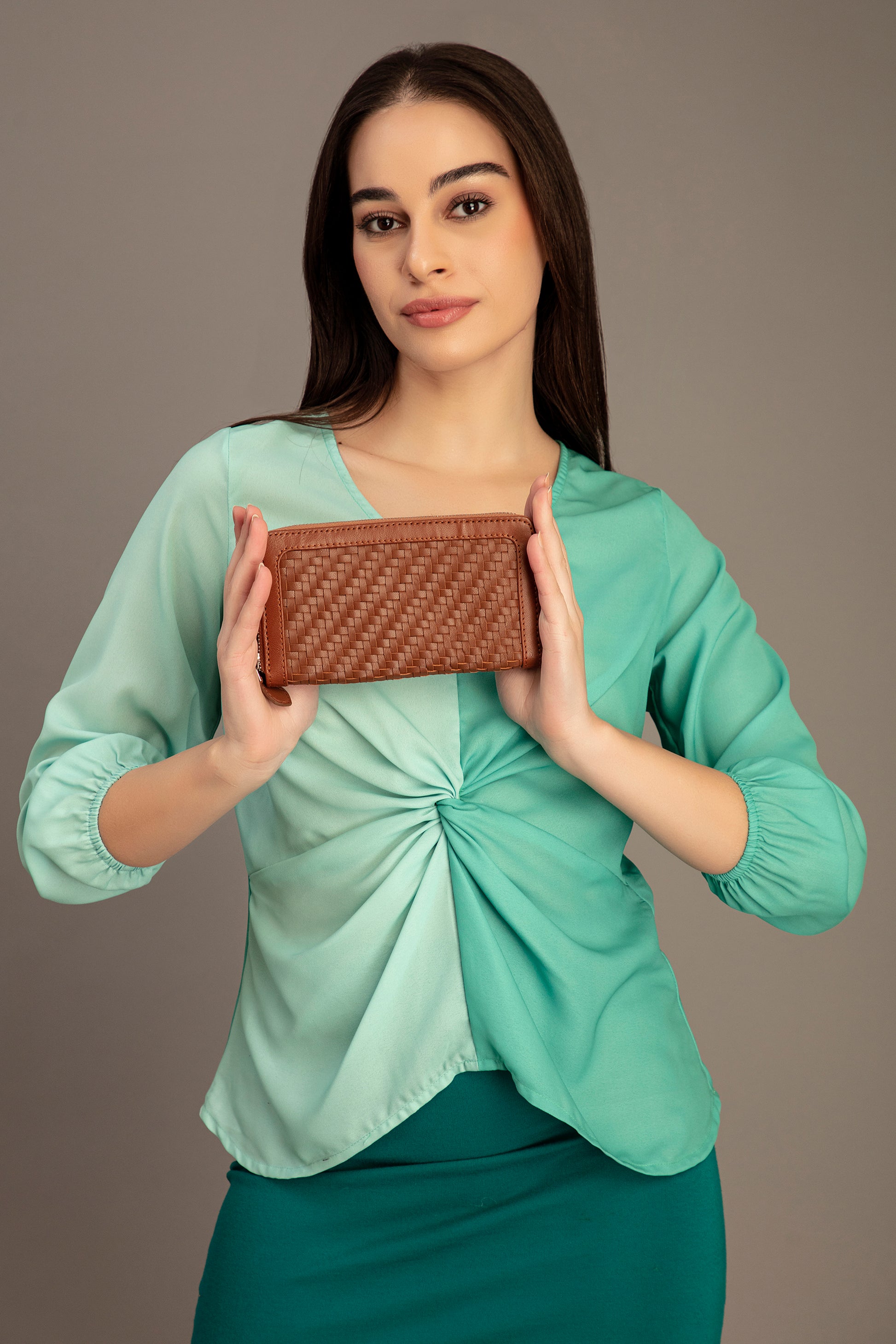 Abelardo Jupiter Brown Wallet ABELARDO DE MODA