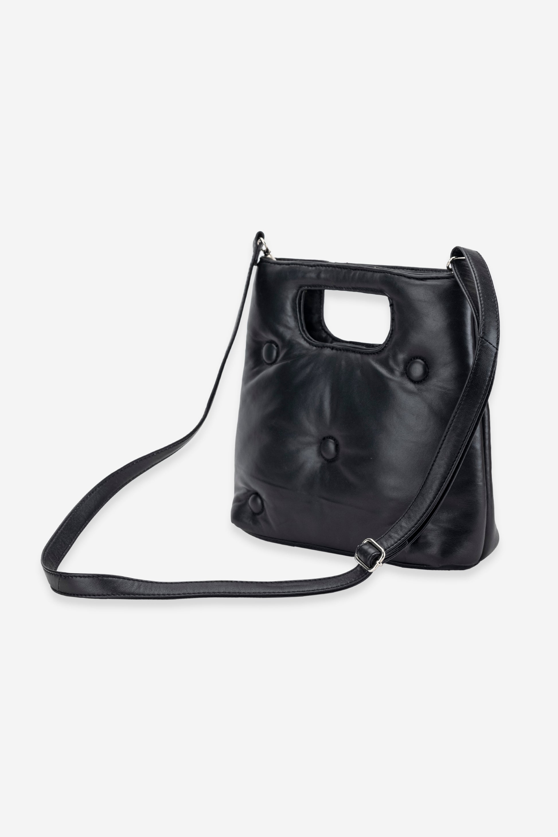 Abelardo Luca Black Handbag Abelardo de moda