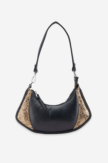Abelardo Luna Black Mini Shoulder Bag Abelardo de moda